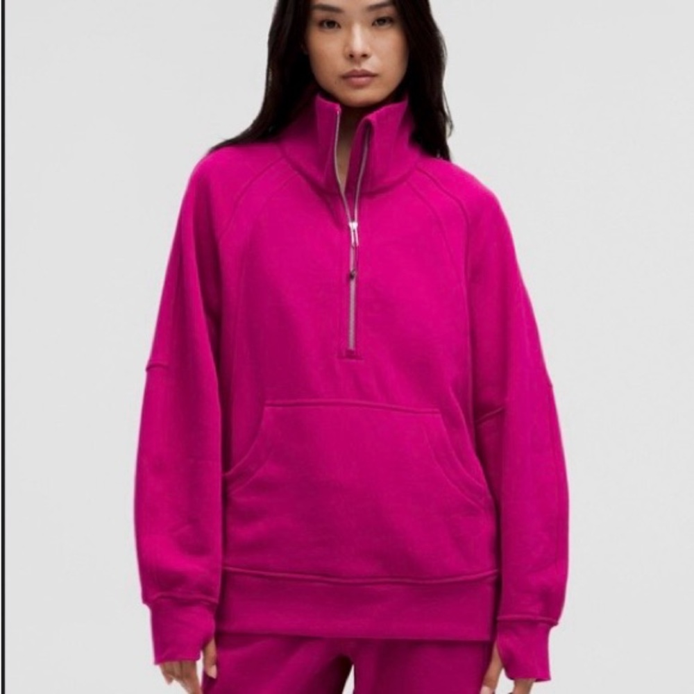 Lululemon Athletica Pink Oversized Long Sleeve Hoodie (Brand New) never worn!!!